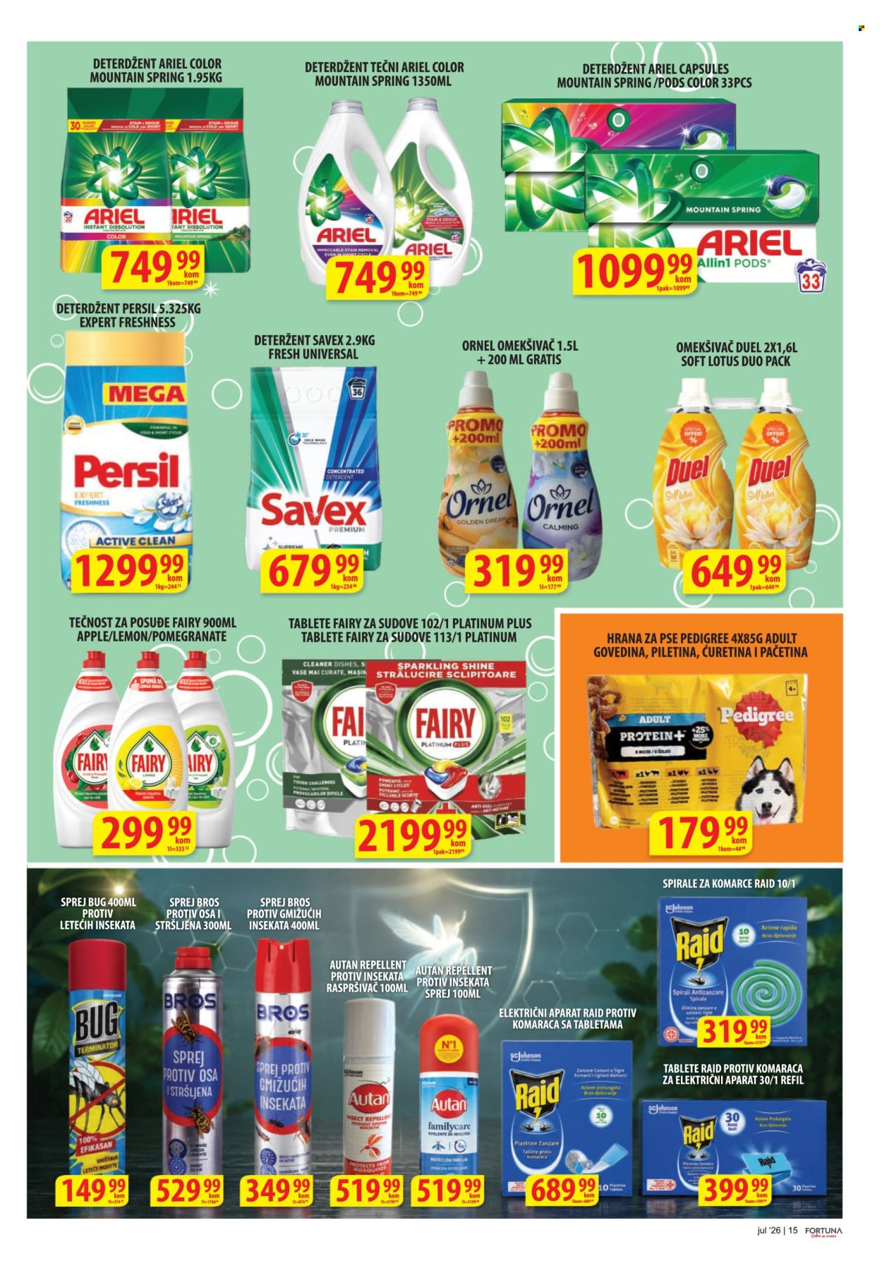 Fortuna Market katalog  - 08.07.2026 - 31.07.2026. Stranica 15