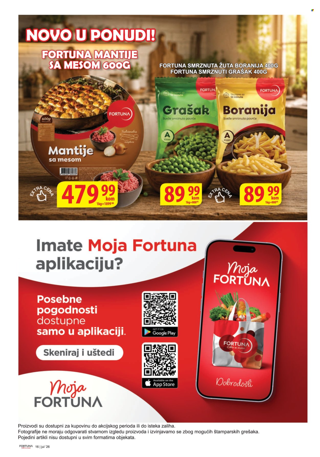 Fortuna Market katalog  - 08.07.2026 - 31.07.2026. Stranica 16