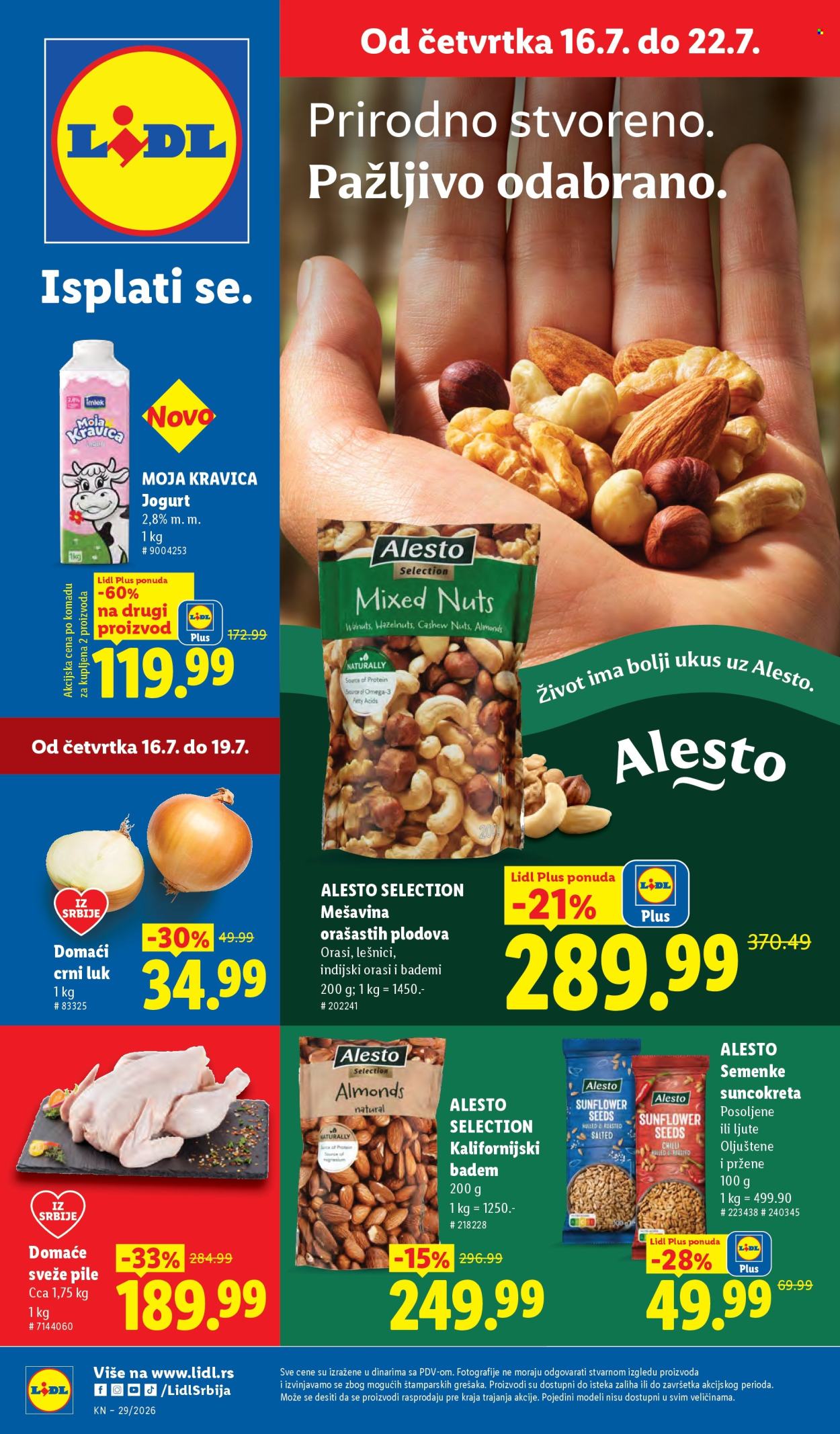 Lidl katalog  - 16.07.2026 - 22.07.2026. Stranica 1