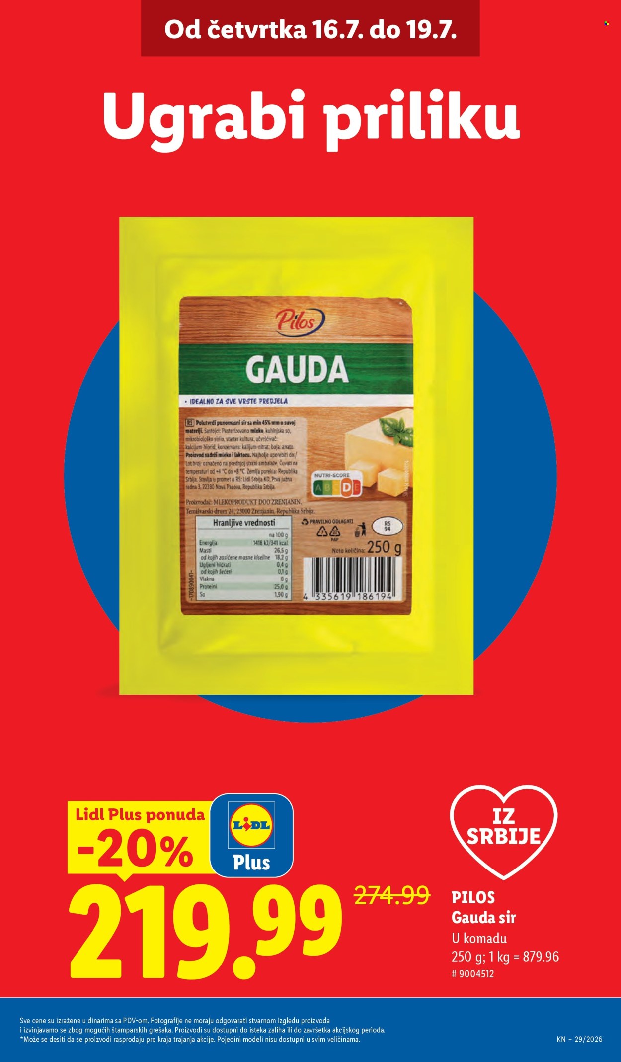 Lidl katalog  - 16.07.2026 - 22.07.2026. Stranica 5