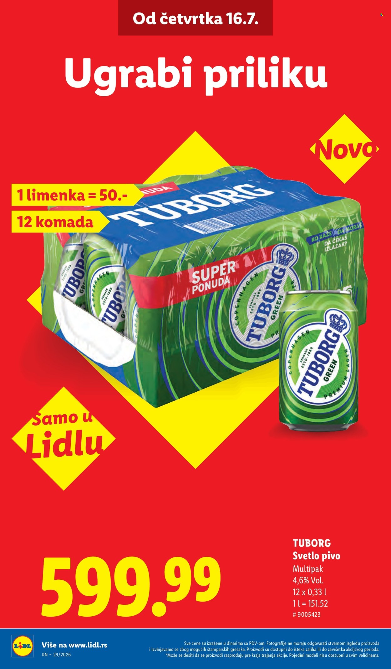 Lidl katalog  - 16.07.2026 - 22.07.2026. Stranica 10