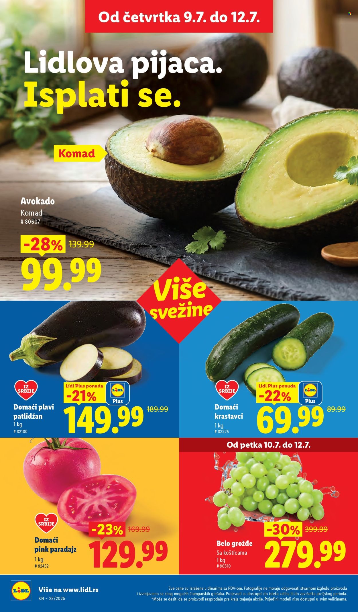 Lidl katalog  - 16.07.2026 - 22.07.2026. Stranica 18