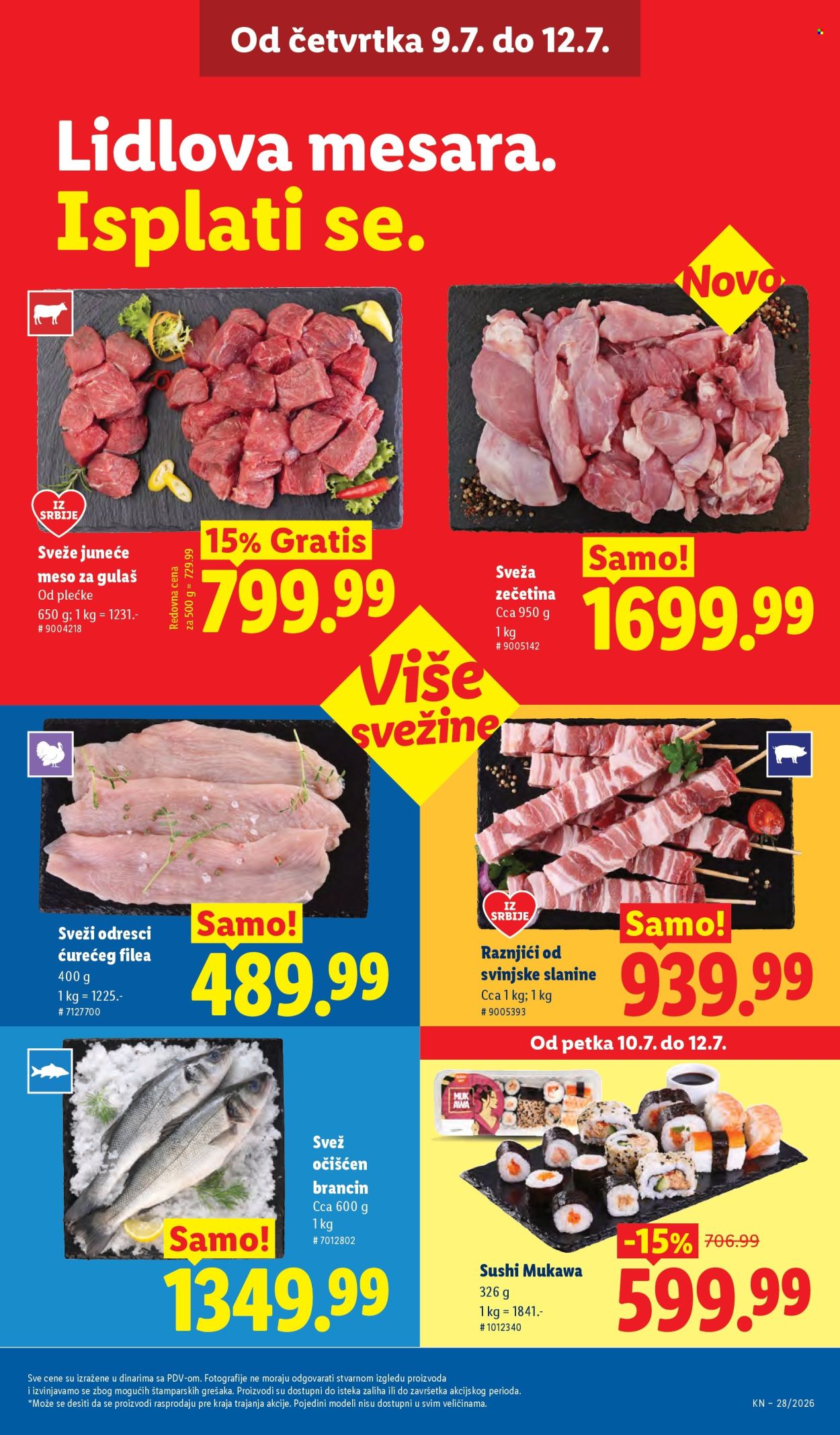 Lidl katalog  - 16.07.2026 - 22.07.2026. Stranica 19