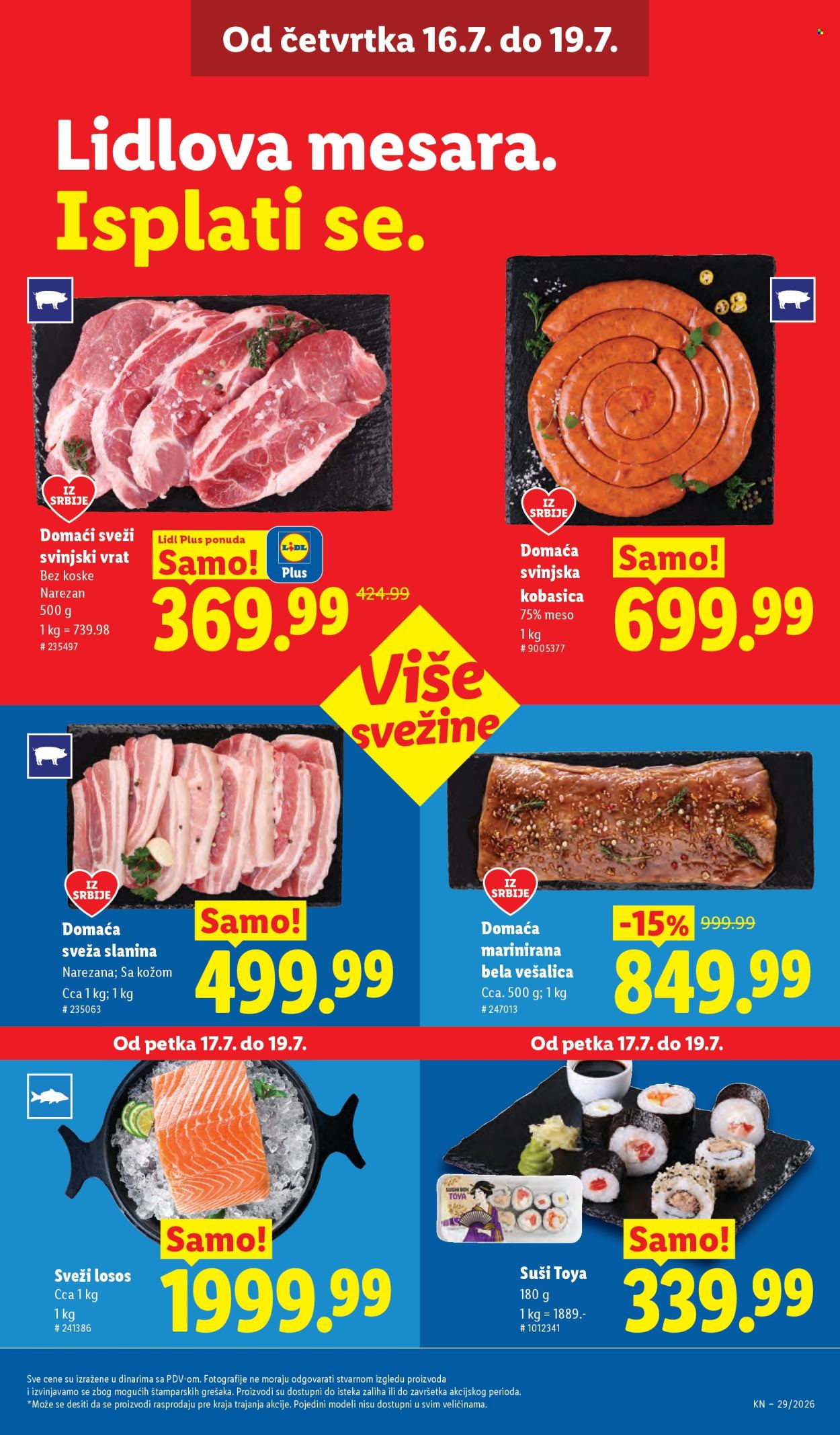 Lidl katalog  - 16.07.2026 - 22.07.2026. Stranica 25