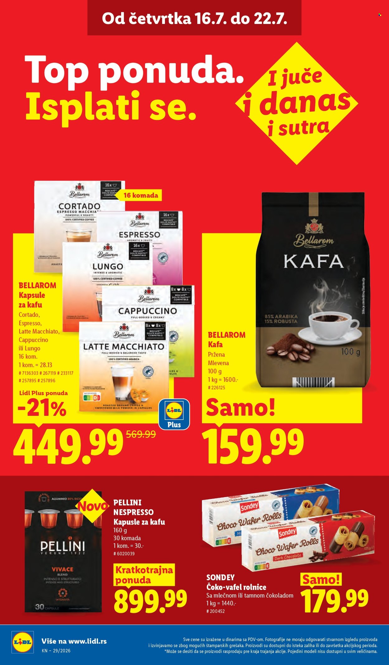 Lidl katalog  - 16.07.2026 - 22.07.2026. Stranica 32