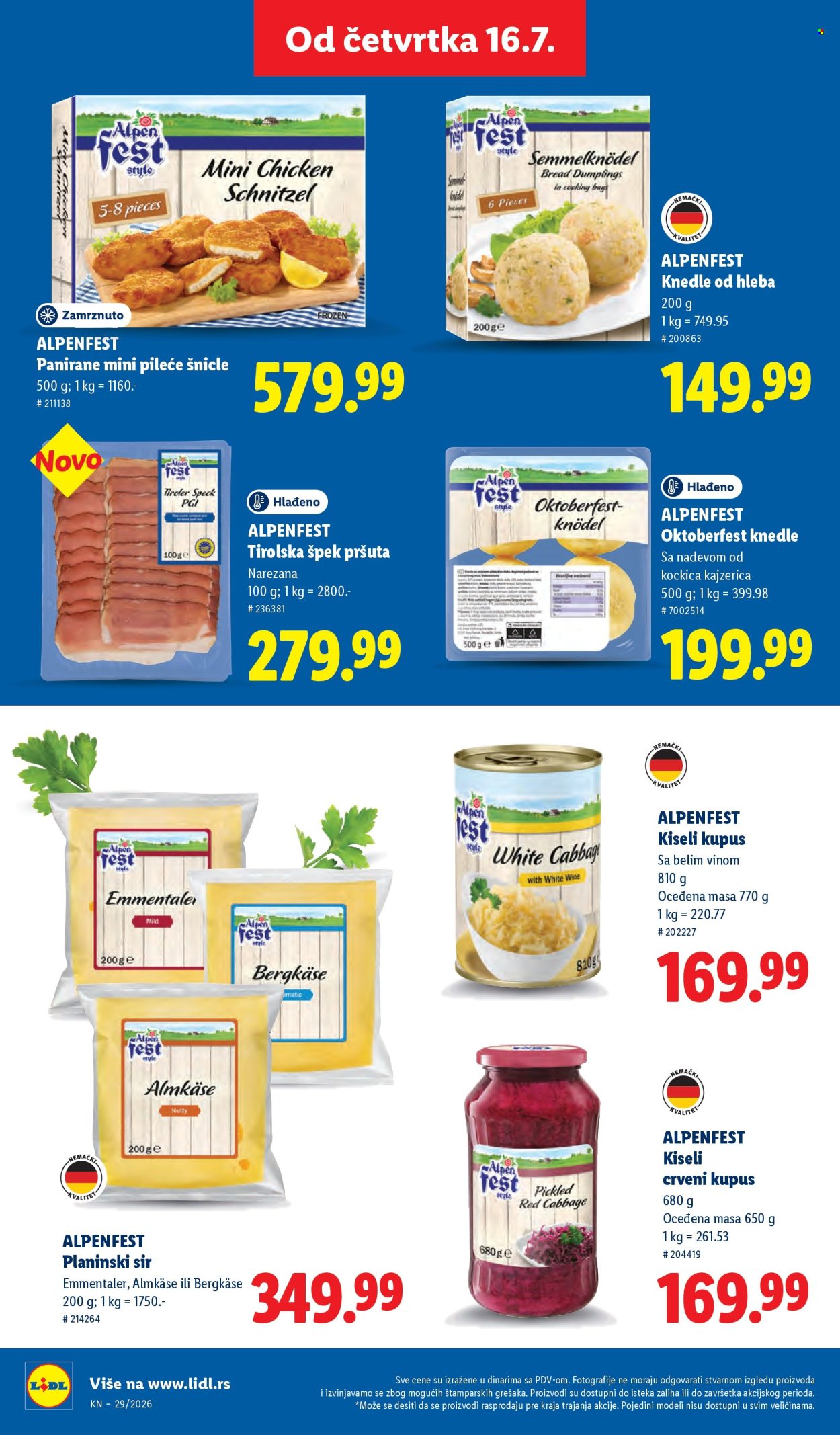 Lidl katalog  - 16.07.2026 - 22.07.2026. Stranica 66