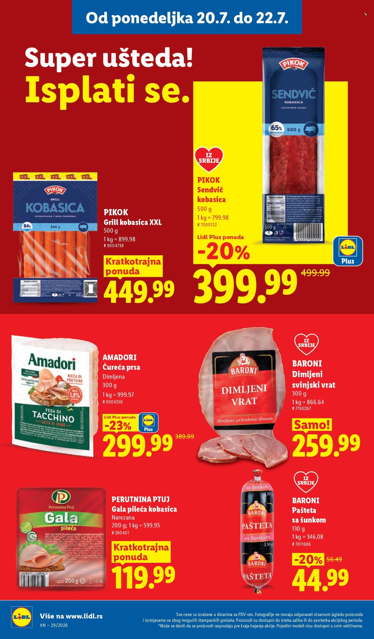 Lidl katalog  - 16.07.2026 - 22.07.2026. Stranica 104