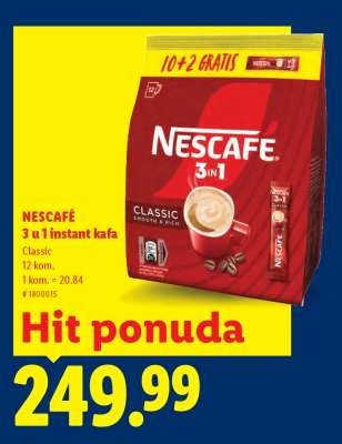 Nescafé 3 u 1 instant kafa