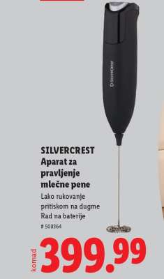 Silvercrest Aparat za pravljenje mlečne pene