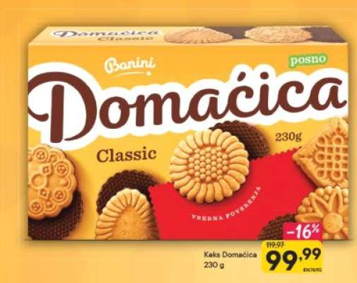 KEKS DOMAĆICA