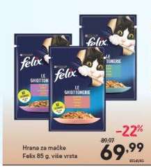 Hrana za mačke Felix 85 g, više vrsta