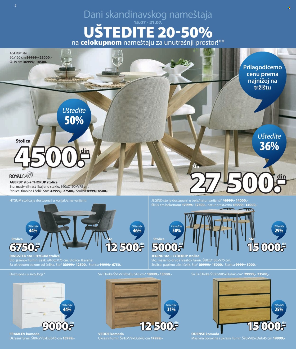 JYSK katalog  - 15.07.2026 - 28.07.2026. Stranica 2