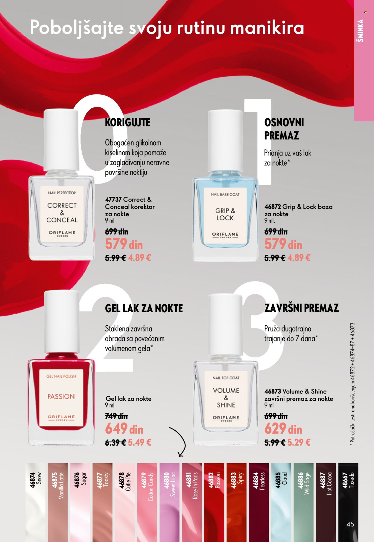 Oriflame katalog  - 15.07.2026 - 04.08.2026. Stranica 45