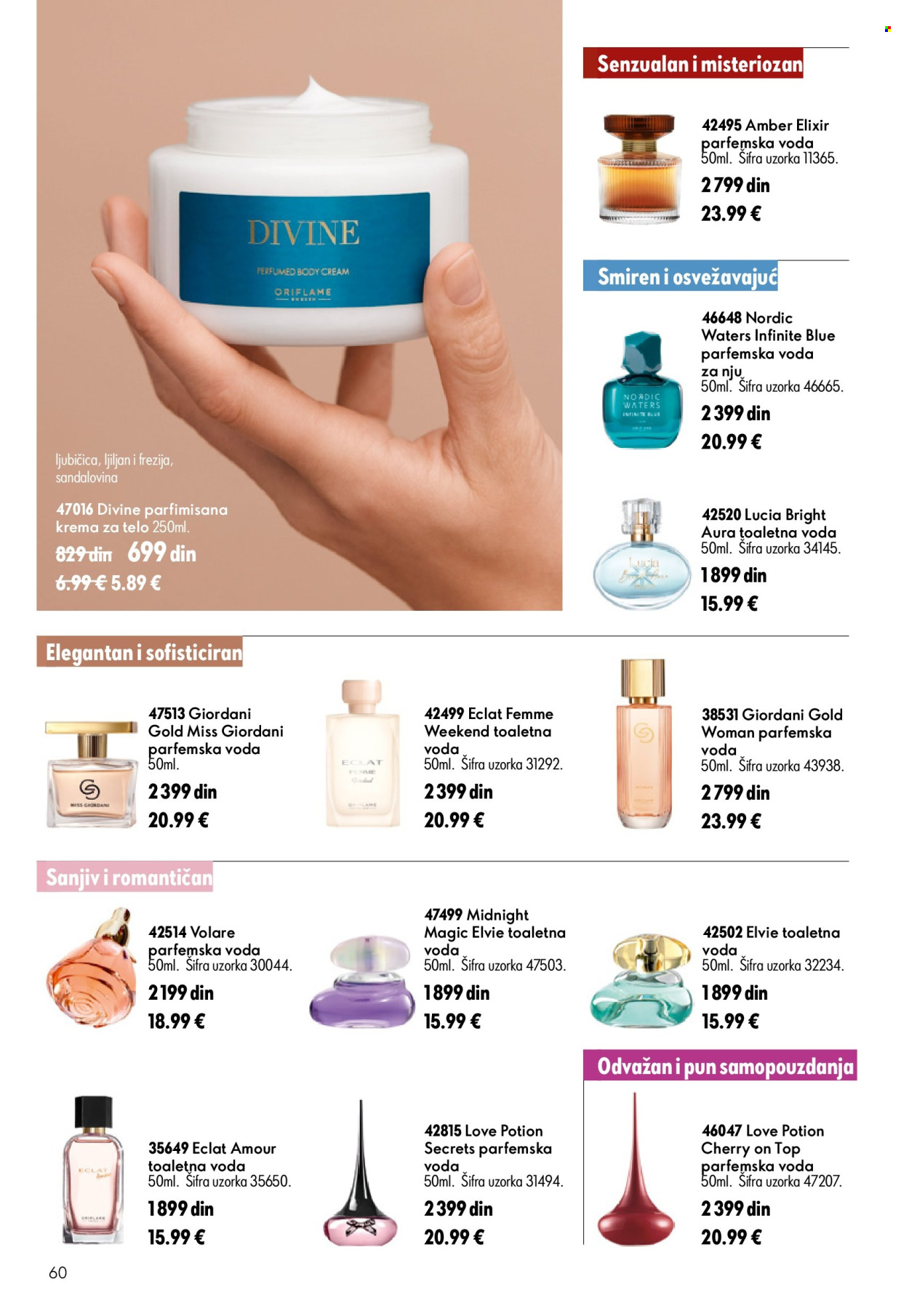 Oriflame katalog  - 15.07.2026 - 04.08.2026. Stranica 60