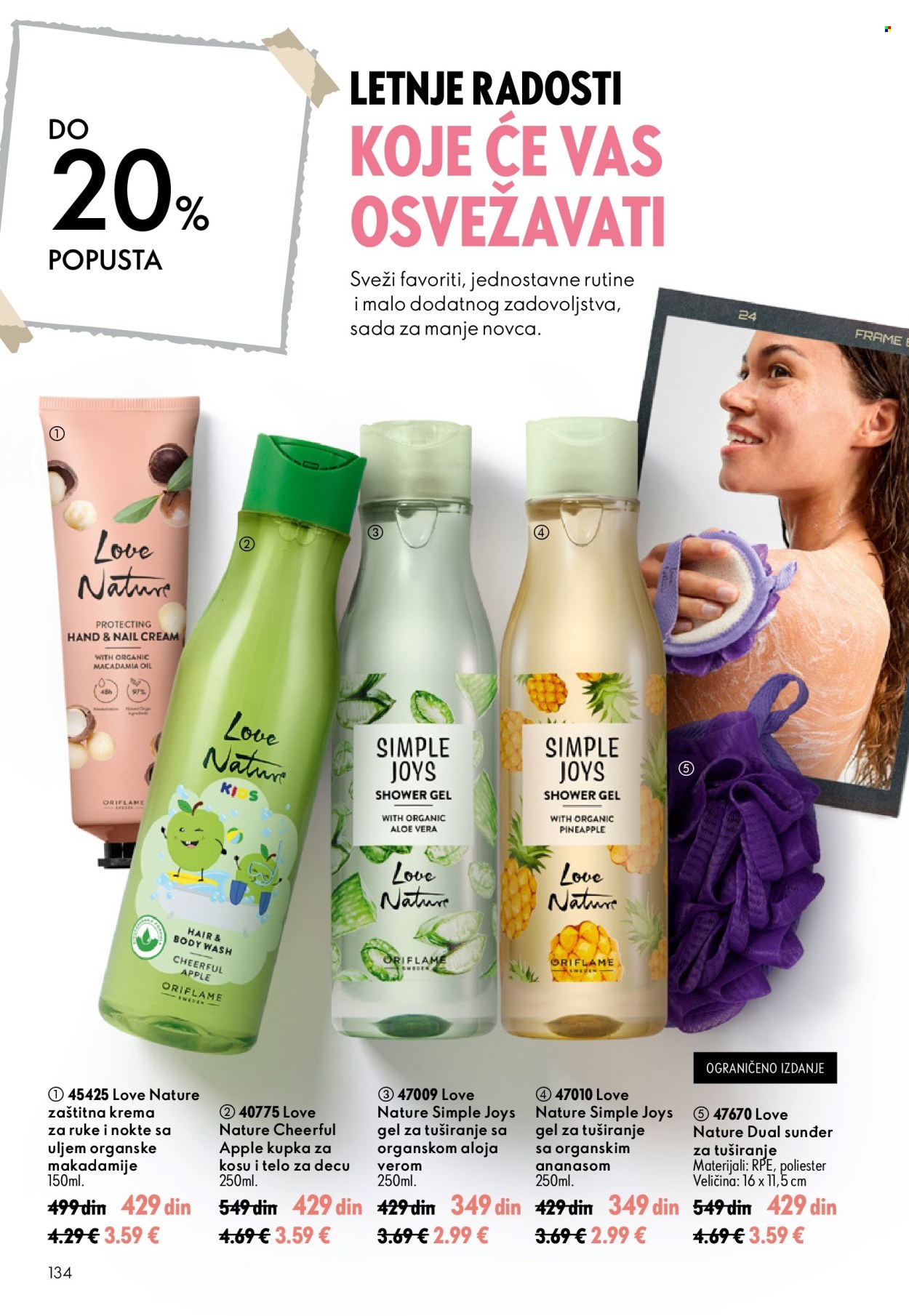 Oriflame katalog  - 15.07.2026 - 04.08.2026. Stranica 134