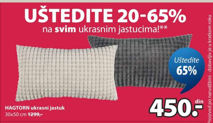 HAGTORN UKRASNI JASTUK