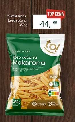 to! makarona koso sečena