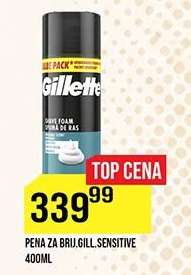 Pena za brijanje Gillette Sensitive 400ml