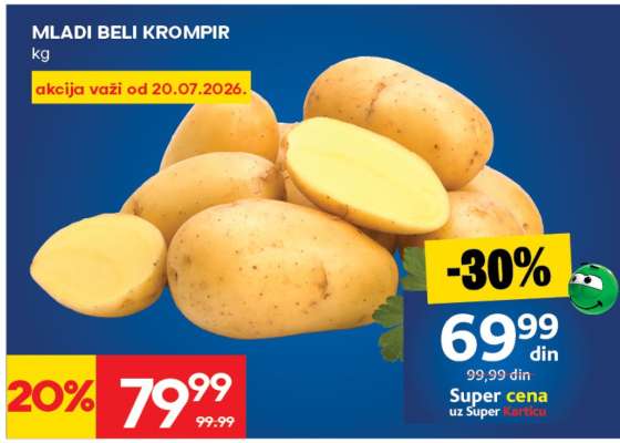 MLADI BELI KROMPIR