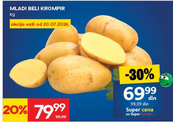 MLADI BELI KROMPIR