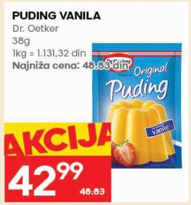 PUDING VANILA