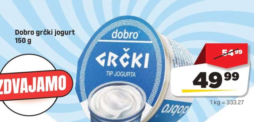 Dobro grčki jogurt