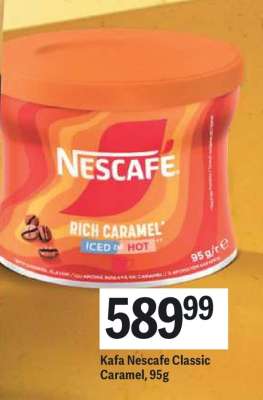 Kafa Nescafe Classic Caramel, 95g