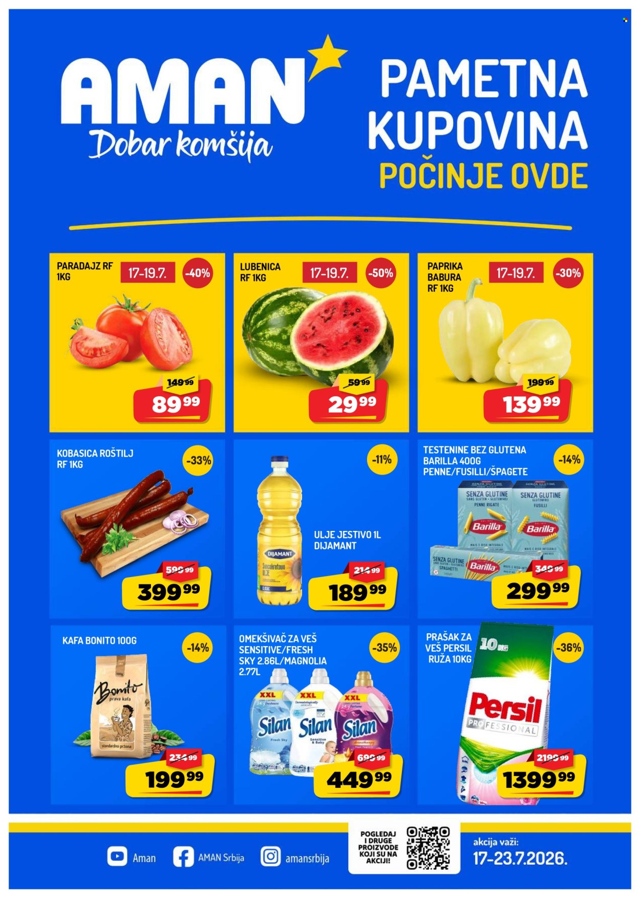 Aman katalog  - 17.07.2026 - 23.07.2026. Stranica 1