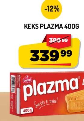Keks Plazma 400g