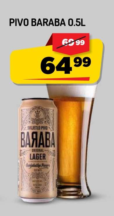 Pivo Baraba 0,5l
