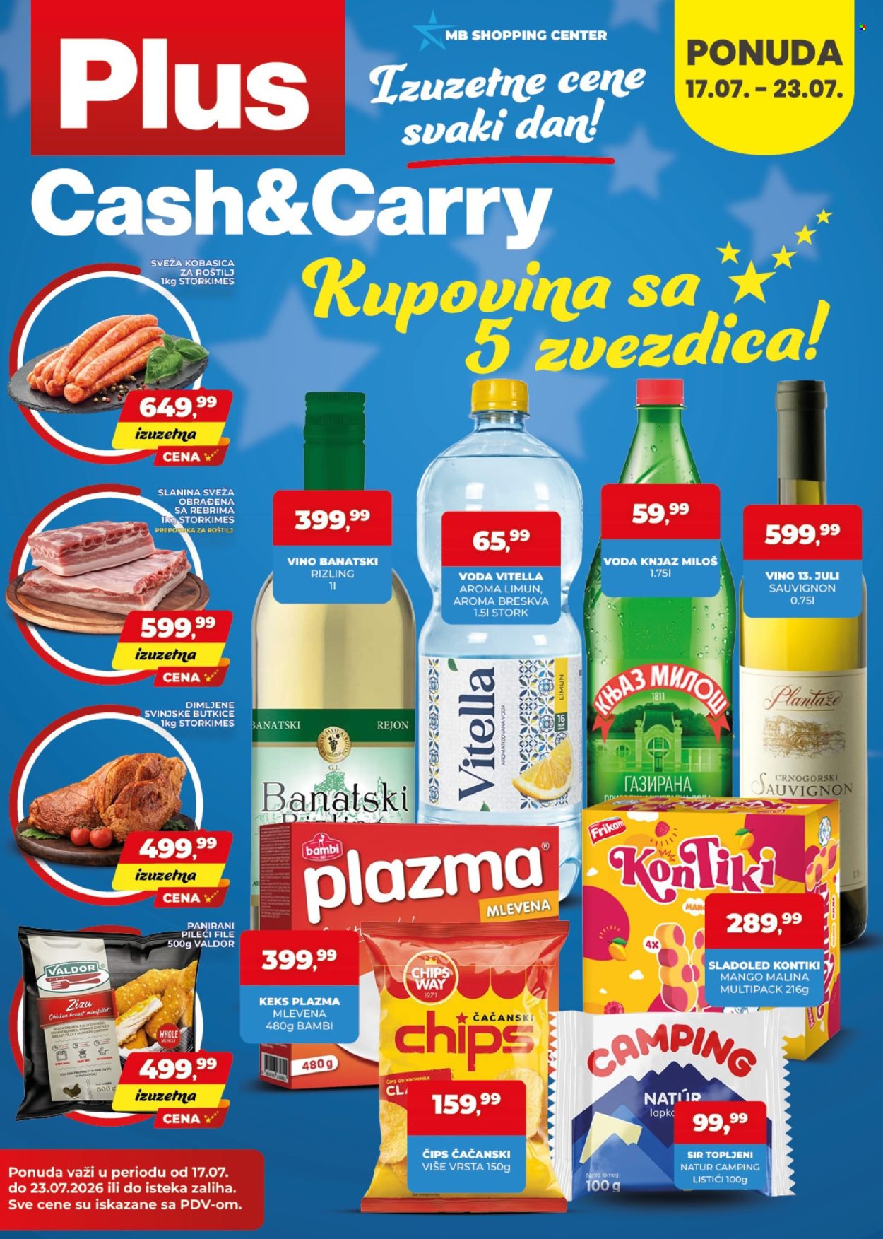 Plus Cash & Carry katalog  - 17.07.2026 - 23.07.2026. Stranica 1