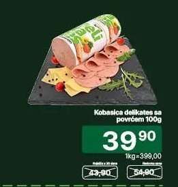 Kobasica delikates sa povrćem 100g