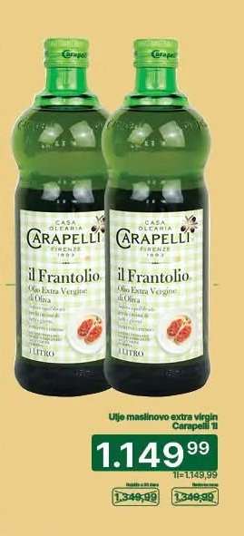 Uje maslinovo extra virgin Carapelli 1l