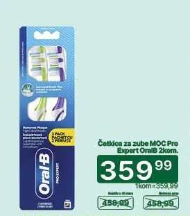Četkica za zube MOC Pro Expert OralB 2kom.