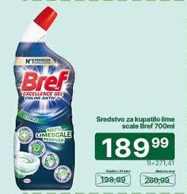 Sredstvo za kupatilo lime scale Bref 700ml
