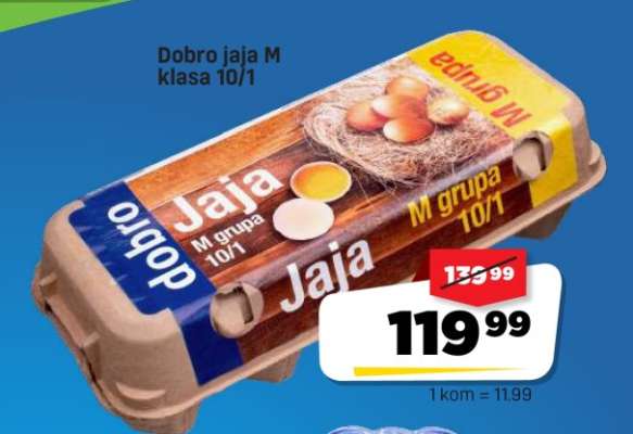 Dobro jaja M klasa 10/1