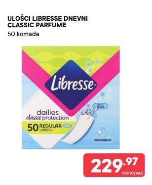 ULOŠCI LIBRESSE DNEVNI CLASSIC PARFUME