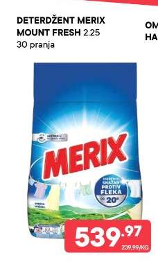 DETERDŽENT MERIX MOUNT FRESH 2.25
