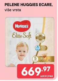 PELENE HUGGIES ECARE