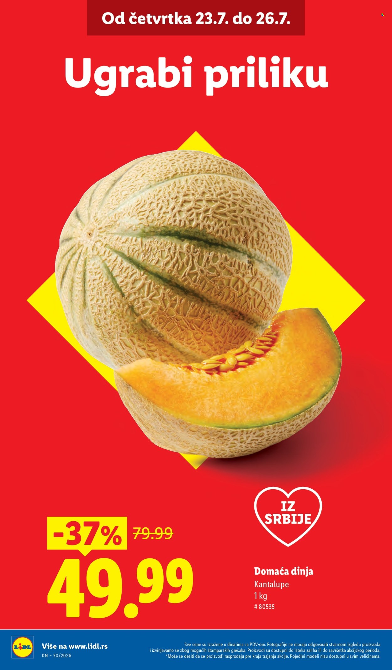 Lidl katalog  - 23.07.2026 - 29.07.2026. Stranica 2