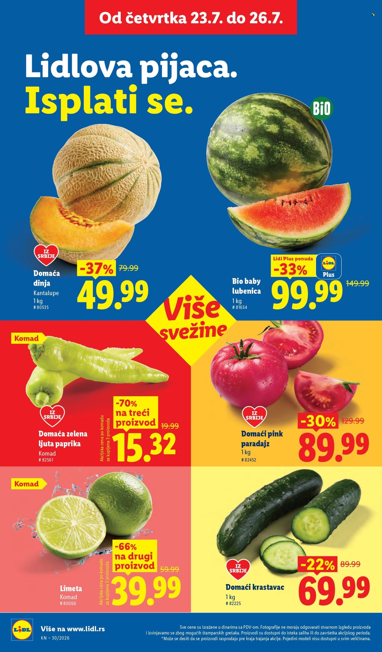 Lidl katalog  - 23.07.2026 - 29.07.2026. Stranica 18