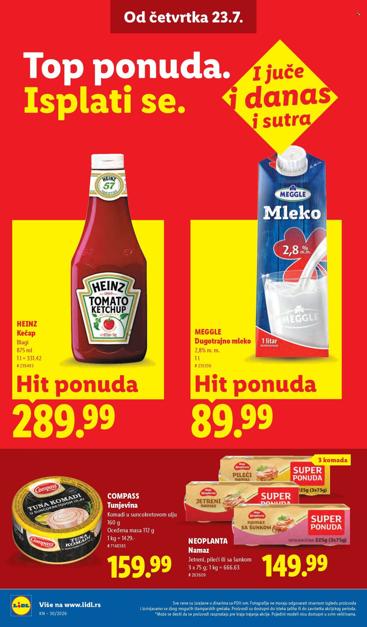 Lidl katalog  - 23.07.2026 - 29.07.2026. Stranica 28