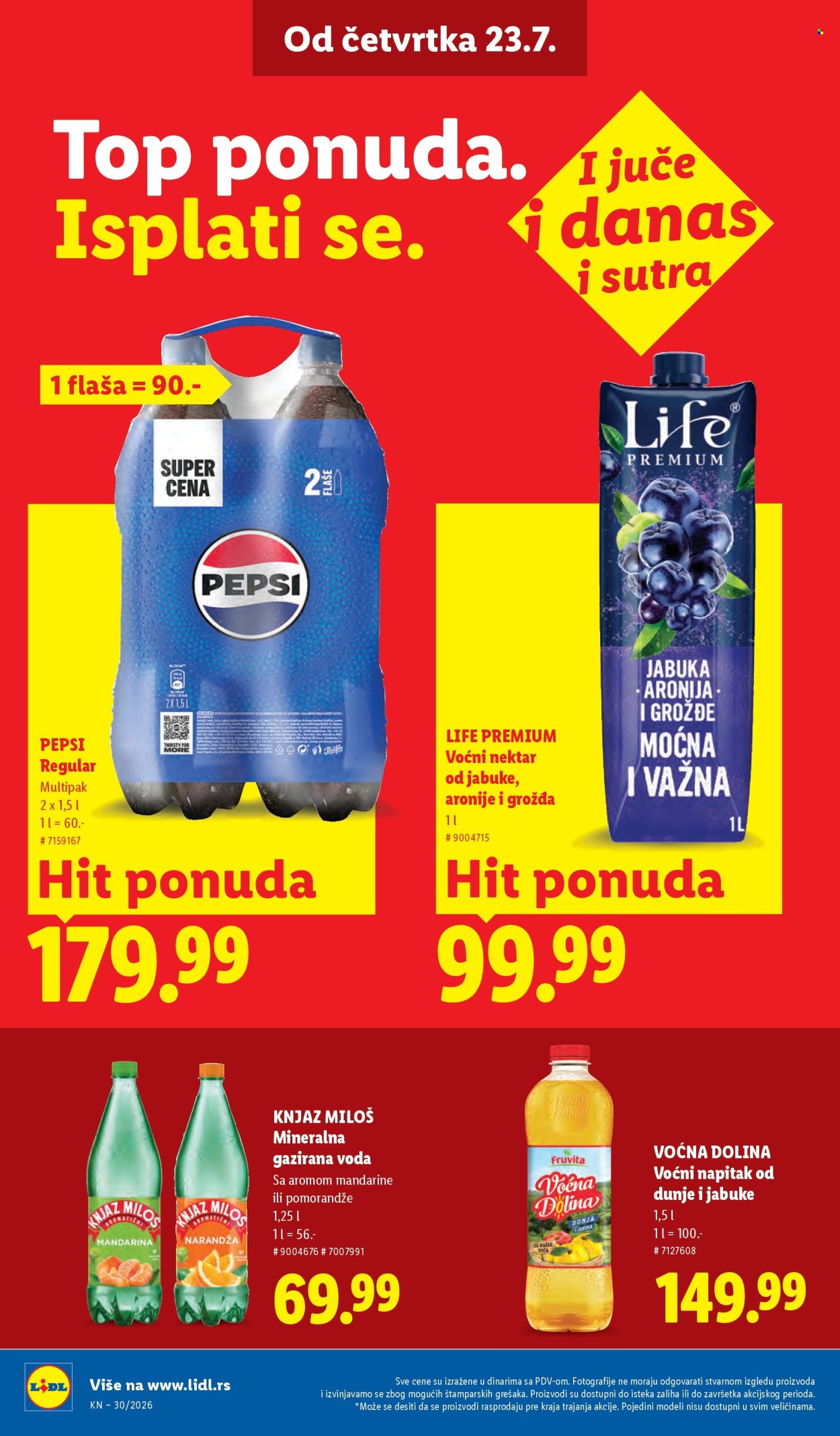 Lidl katalog  - 23.07.2026 - 29.07.2026. Stranica 32