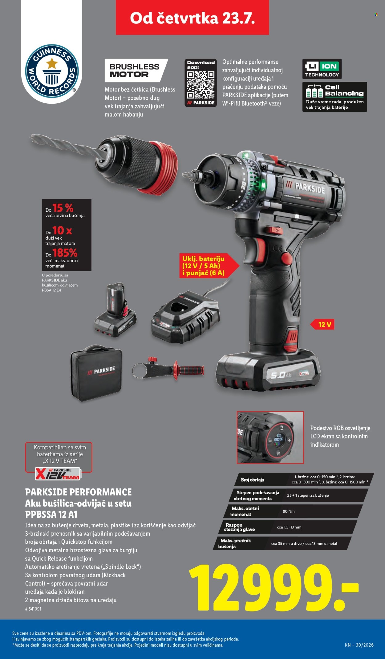 Lidl katalog  - 23.07.2026 - 29.07.2026. Stranica 99
