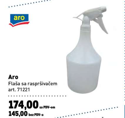 Aro Flaša sa raspršivačem