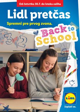 Lidl - Spremni pre prvog zvona