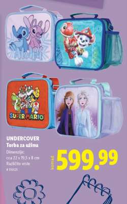 UNDERCOVER Torba za užinu