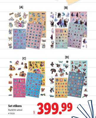 Set stikera
