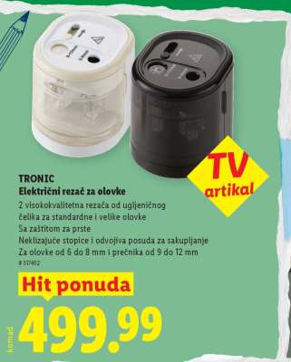 TRONIC Električni rezač za olovke