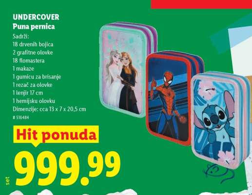 UNDERCOVER Puna pernica